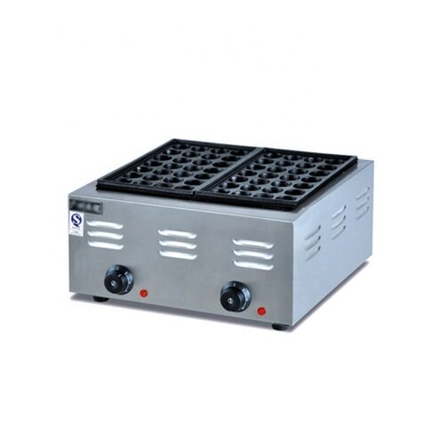 EH-767 2 plates Commercial Electric Takoyaki Maker Machine Fish Grill Machine