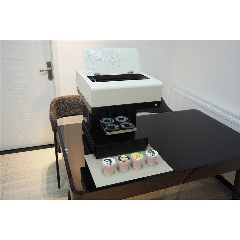 Fast 20*20cm print area 4 cups / time Let's Edible Cake Selfie Latte Art Printing Coffee Printer Machine