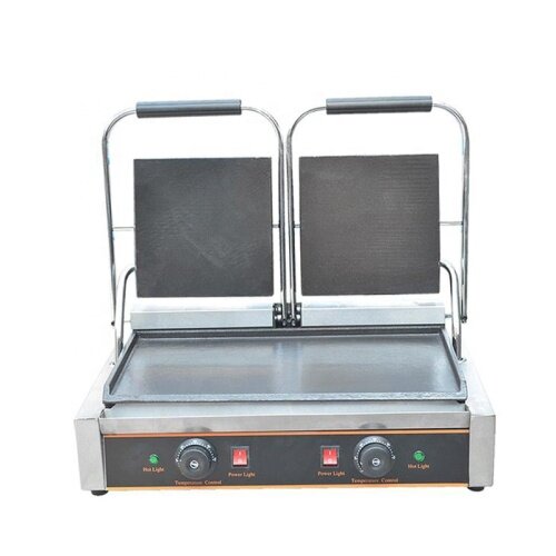 CE Hot Electric Flat 2 Plates Electric Cast Iron Griddle Electric Griddle Machine Free Shipping