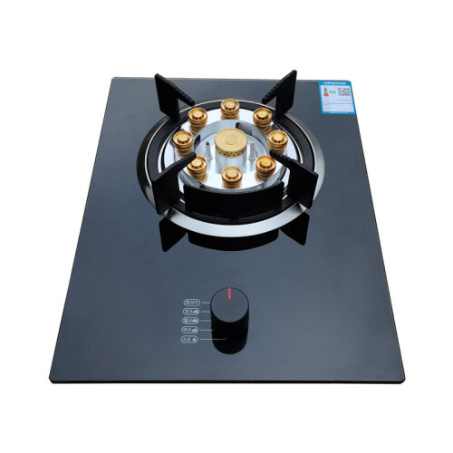 Wholesale Household Gas Stove Desktop Embedded Single Stove Nine Head Fire Toughened Glass Pulse Ignition Cooker