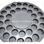 Commercial 32 Holes Red Bean Cake Machine Gas Rotating Obanyaki Maker Aluminum Plate With Pattern