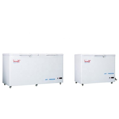 -25 Degrees Energy-Saving Chest Freezer Horizontal Freezing Medical Use Refrigerator Vaccines Industrial Experiment Box