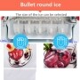 Commercial 15kg Ice Maker Household Automatic Small Dormitory Student Round Ice Mini Ice Cube Makers