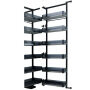 High Cabinet Pull Basket 4-tier Kitchen Open Door Storage Holders & Racks Multi-layer Cabinet Built-in Shelf/ Rack