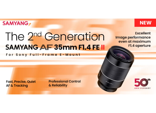 Samyang anunció el lente AF 35mm f/1.4 FE II para Sony E-mount