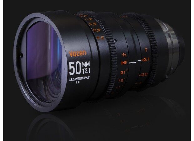 Vazen launches the 50mm T2.1 1.8X Anamorphic Lens in PL/EF mount for Full Frame cameras