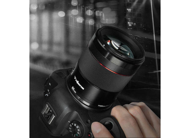 New Yongnuo YN 85mm f/1.8R DF DSM AF mirrorless lens for Canon RF mount