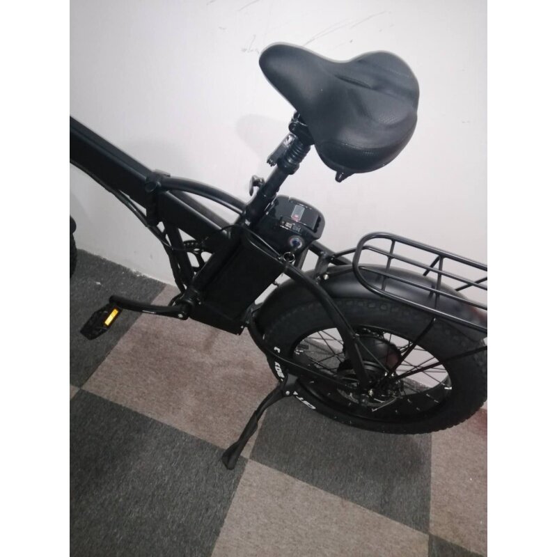 High speed electric bicycle with motor 500W e-bike with 20 inch tires e bike with removable battery 48V-15AH