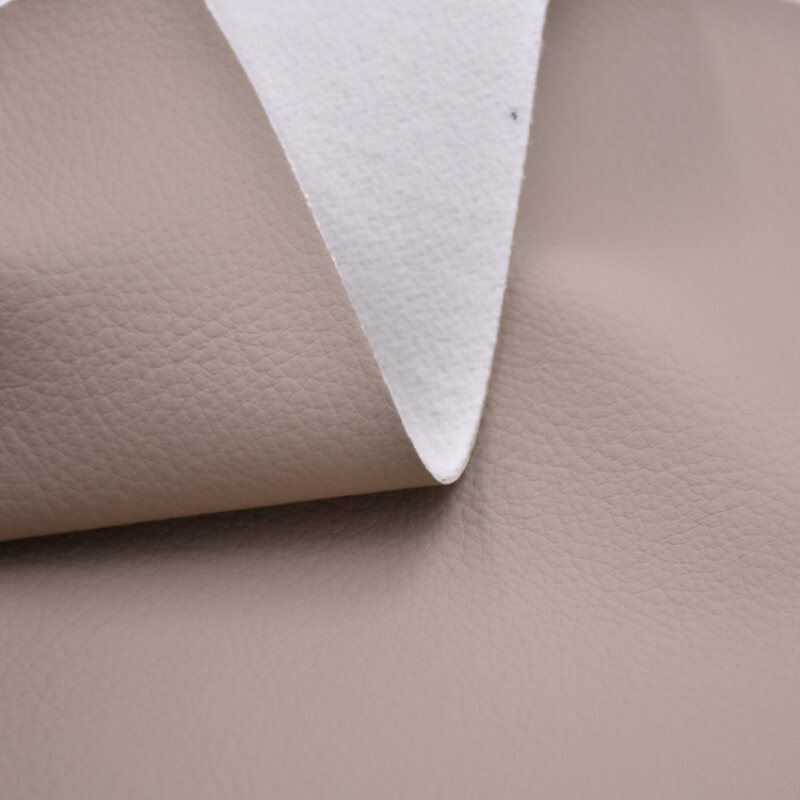 Anti Pill Non Wrinkle Solvent 1.2Mm Thickness Soft Comfortable Knitted Emboss Rofessional Eco Leather For Making Sofa