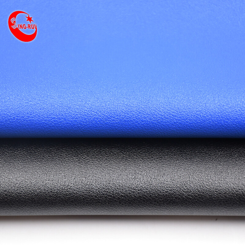 High Quality glossy  Synthetic Pu Leather Fabric for leather bags