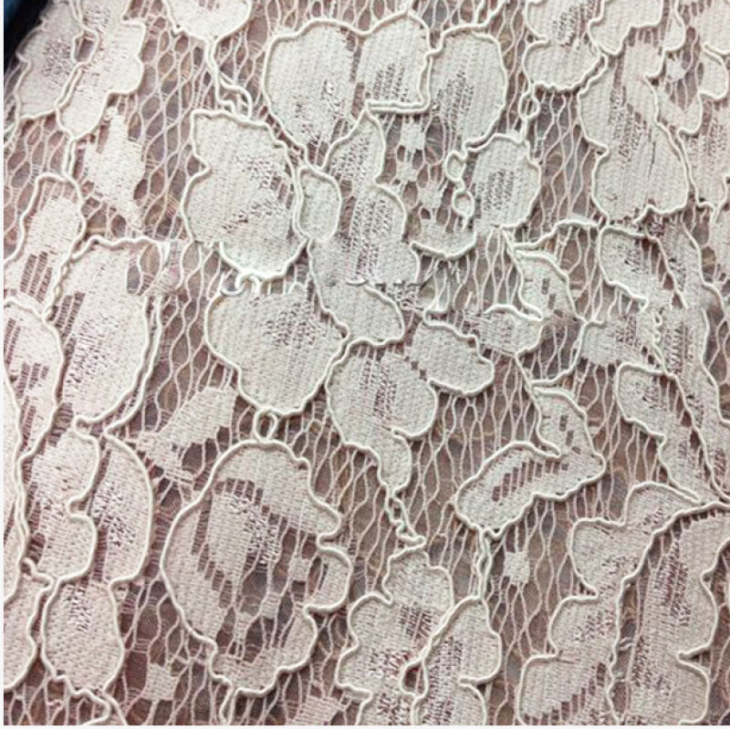 Soft Beautiful 3D Dress Silk Italian Tulle Lace Fabric