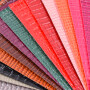 Imitation Cotton Backing Pvc Leather Patent Oil Leather