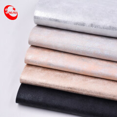 Metallic Color PU Faux Microfiber Leather for shoes for bag