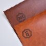 Jeans Clothing Labels Custom Logo Embossed Color Change Leather for Pant Label and Notebook
