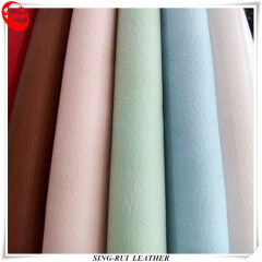 Coating Backing Leather Embossing Pvc Leather Roll