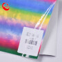 China Supplier Rainbow color PU Patent Leather Stripes for shoes
