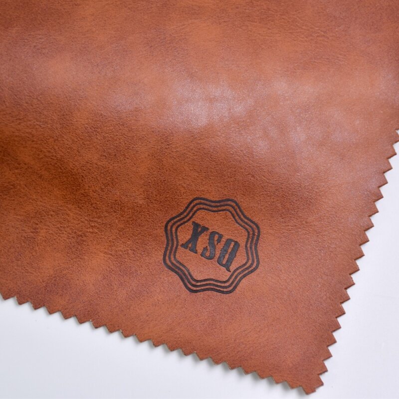 Business style PU synthetic leather for phone case notebook binder package recycled leather
