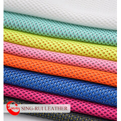 Colorful Breathable Polyester 3D Mesh Fabric for Running Sports Shoes