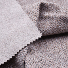 Cheap High Quality Colorful Imitation Linen Fabric Simple Nordic Style Sofa Tweed 100% Polyester Fabric For Upholstery
