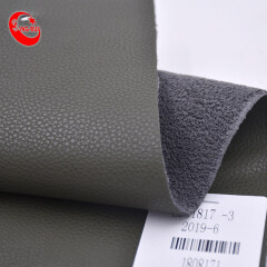 Shoes Suede Leather Material Surface Release Paper Veneer Fancy Pattern Matte Pu Nubuck Faux Leather For Shoes