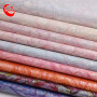 Printed Leather Fabric Rolls Embossing Artificial Leather Fabric