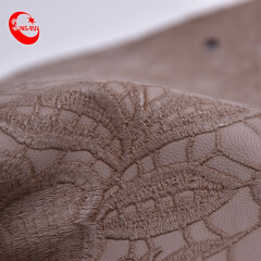 Faux Leather Embossed PU Wholesale Leather For Shoe Material