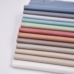 High Quality Plain 100% polyester Sofa Fabric with Thick knitted Backing textile for American market for sofa