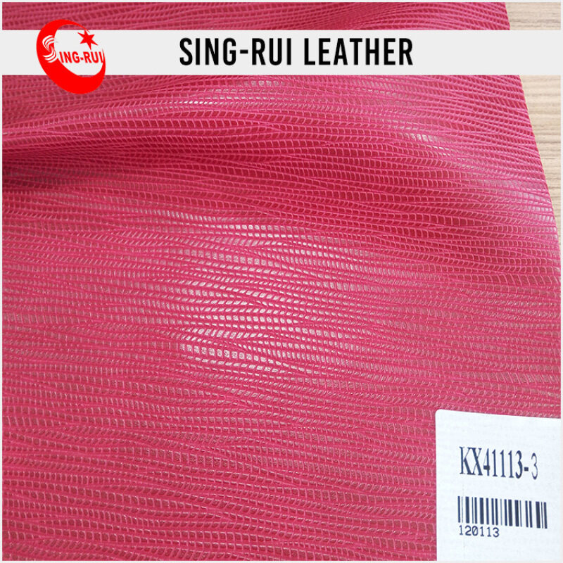 Two Color Printing Pvc Furniture Leather Backingpvc Leather Fabric