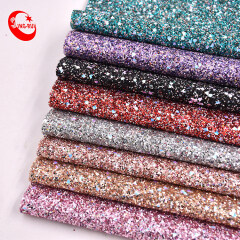 fashion and party style  colorful grit glitter fabric for shoes