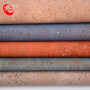 Colored Cork Fabric Rainbow  Cork Leather Fabric