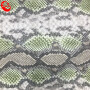 China Supplier High Quality PU Snake Grain Shoe Leather