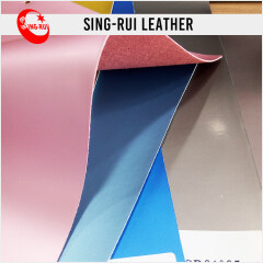 Recycled Embossed Microfiber leather for shoes bags