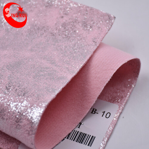 Synthetic pu leather shiny for bag For Shoes