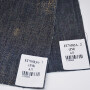Colored Bulk Thick Tie Dye Stock Plaid Embossing Custom Printed Jacquard Denim Fabric For Shirt  Garment