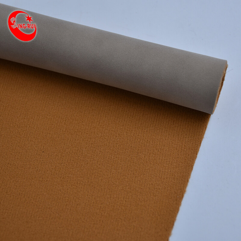 Professional Matte YANGBUCK PU Synthetic Leather For Shoes