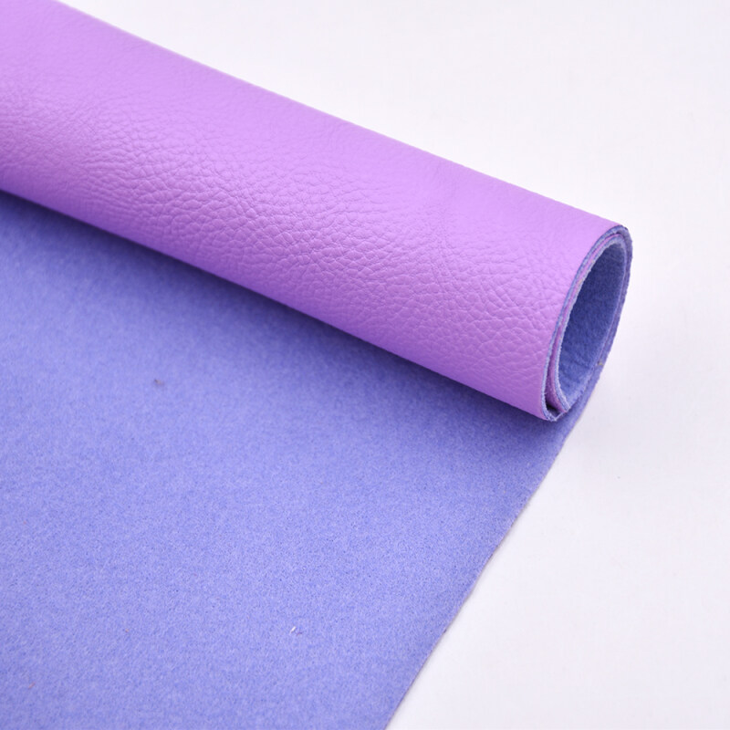 Wholesale Modern Polyester Nonwoven Fabric Eco-Friendly Made From Recycled Plastic Bottle Plain Sofa Fabric For Upholstery Shoes