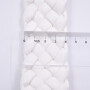 Hot Sale Soft Touch Handmade Weave Semi Finished Products Pu Woven Synthetic Leather For Sandal Upper