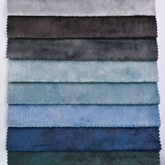 Sing-rui Velvet sofa textile Holland velvet Fabric 100% Polyester fabric Hometextile fabric
