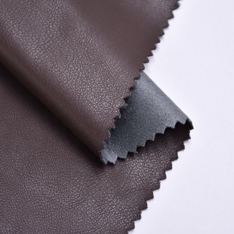 Solvent-free eco friendly 0.7mm vegan leather synthetic leather pu leather for garment