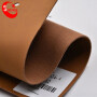 Pu Leather Factory Brown Woven Leather For Shoe Making