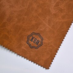 Custom Logo Embossed Eco Friendly Synthetic Color Change Leather Label Clothing Jeans PU Leather Patch
