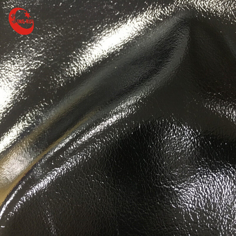 Hot Sale Metal Film Pu Leather For  Shoes