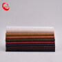 Wholesale Weave Design Embossed Pu Synthetic Leather for shoes