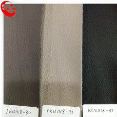 Litchi Grain PU High Temperature 70% leather, 30% pes High Pressure Back Synthetic Leather