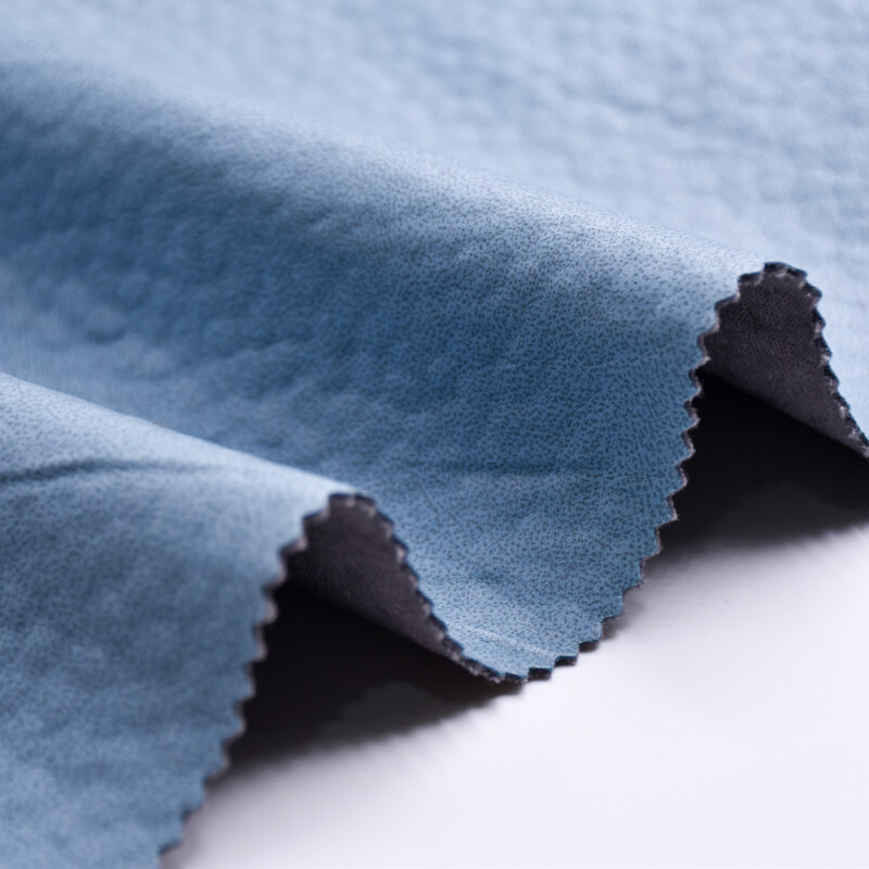 New Fabric Technology Embossed Polyester Velvet Upholstery Home Textile Print Bronzing Sofa Fabric