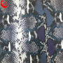 Fashion PU Snake skin Leather Fabric for Shoes or Bags