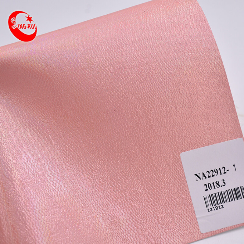 Free Sample Designer Printed Emboss Foil Soft Microfiber Vegan Pu Synthetic Leather For Shoes/Bags