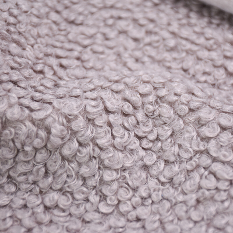Buy Firm Structure Not Easy To Deform Polar Sherpa 100% Polyester Soft Boucle Terry Wool Fleece Fabric For Winter Coat