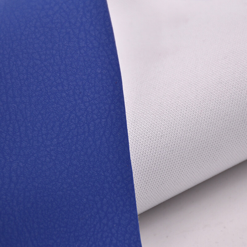 Finished Eco friendly Silicone Leather Rubber PU leather for sofa/seat