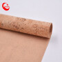 Hot Sale New Design  Eco Friendly Printed Solids Washable Portugal Pu Vegan Natural Cork Leather Fabric
